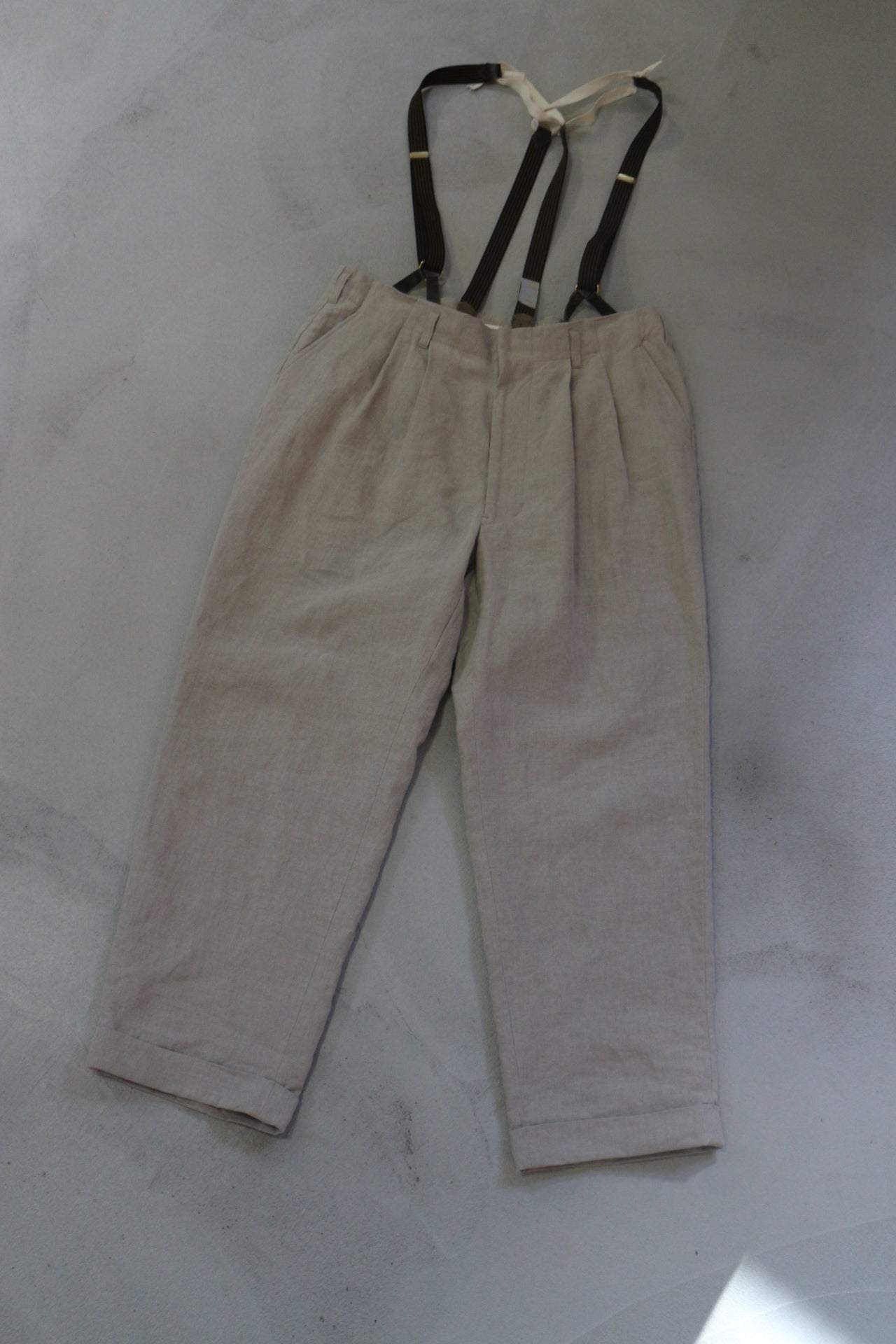 STASH SLACKS with SUSPENDER