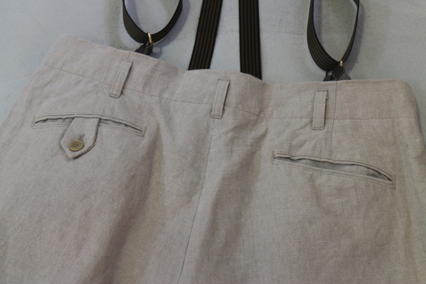 STASH SLACKS with SUSPENDER